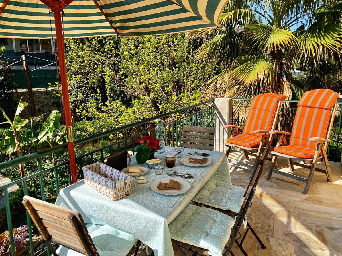 Traumhafte Ferienwohnung Nuages In Der Villa-Fontaine-Vieille, Vence, Naehe Nizza Eksteriør bilde