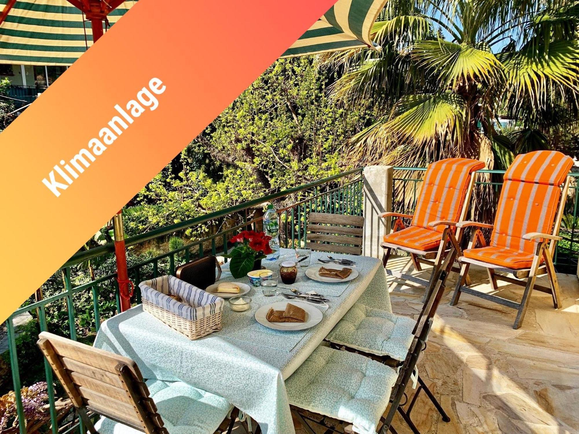 Traumhafte Ferienwohnung Nuages In Der Villa-Fontaine-Vieille, Vence, Naehe Nizza Eksteriør bilde