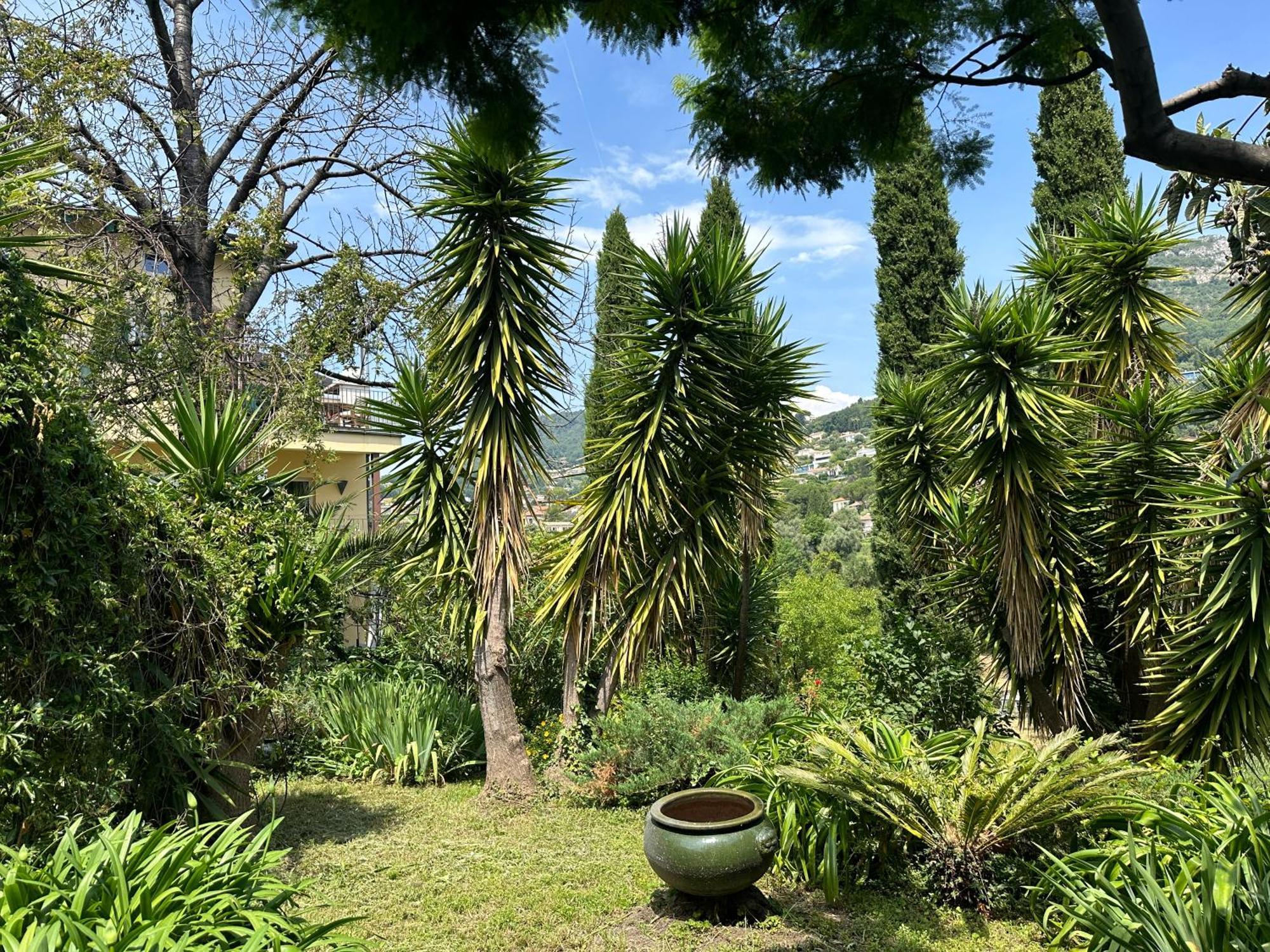 Traumhafte Ferienwohnung Nuages In Der Villa-Fontaine-Vieille, Vence, Naehe Nizza Eksteriør bilde